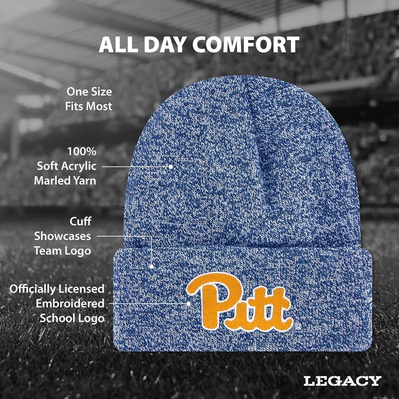 Legacy NCAA Officially Licensed Ribbed Knit Cuff Beanie, Unisex, One Size Fits Most - Image 2